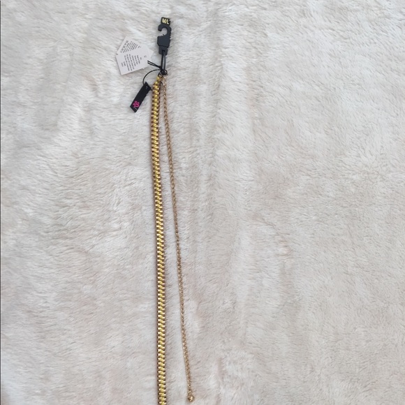 2B Bebe Accessories 2b Bebe Goldyellow Chain Belt Poshmark